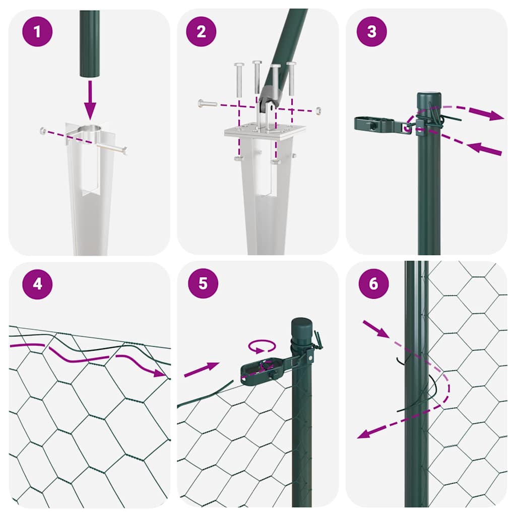 Zavareno žičano ograđivanje s bodljama 50 x 1,2 m (Š x V)
