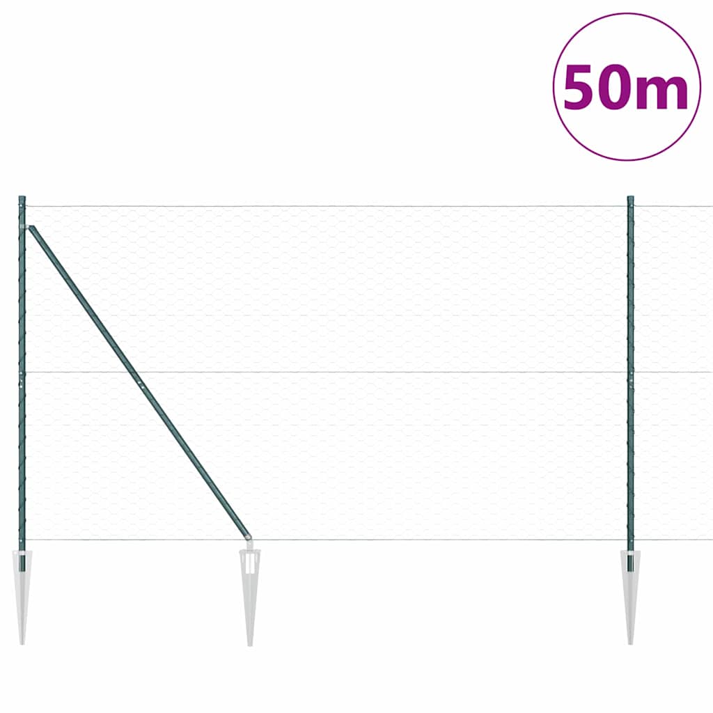 Zavareno žičano ograđivanje s bodljama 50 x 1,5 m (Š x V)