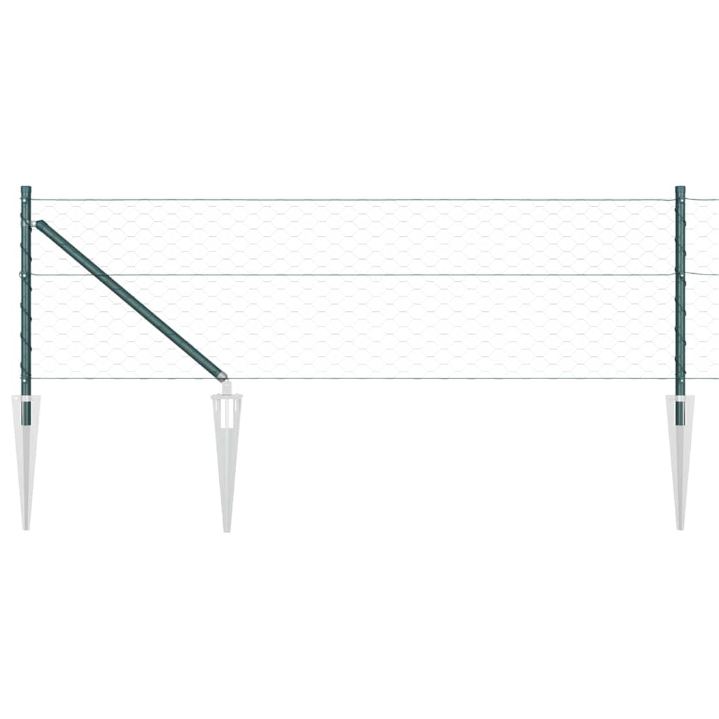 Zavareno žičano ograđivanje s bodljama 100 x 0,8 m (Š x V)
