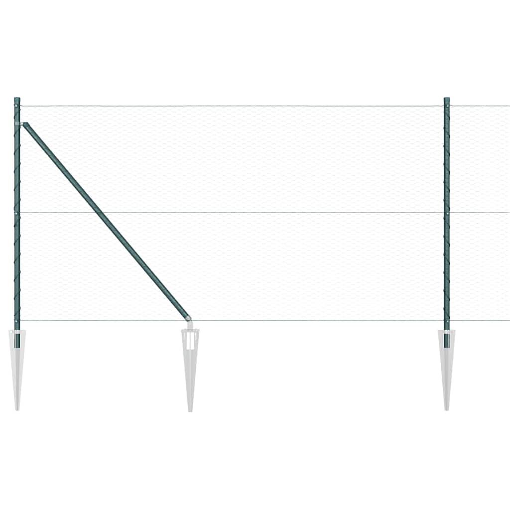 Zavareno žičano ograđivanje s bodljama 100 x 1 m (Š x V)