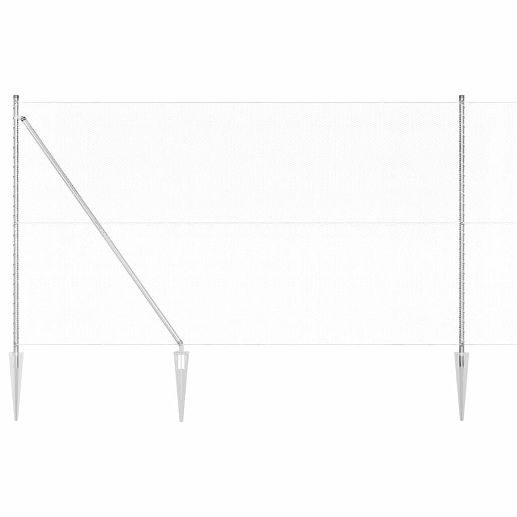 Zavareno žičano ograđivanje s bodljama 25 x 1,5 m (Š x V)