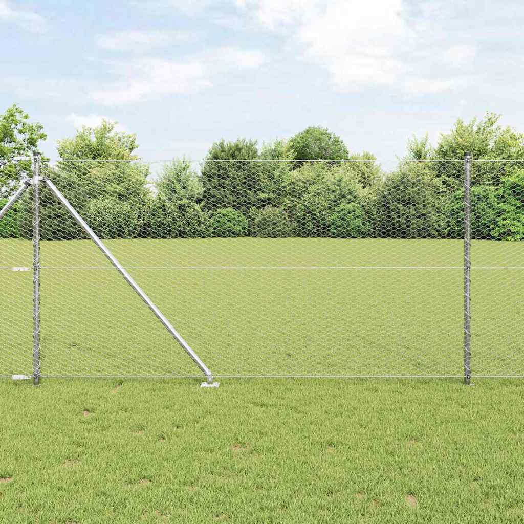 Zavareno žičano ograđivanje s bodljama 50 x 1 m (Š x V)