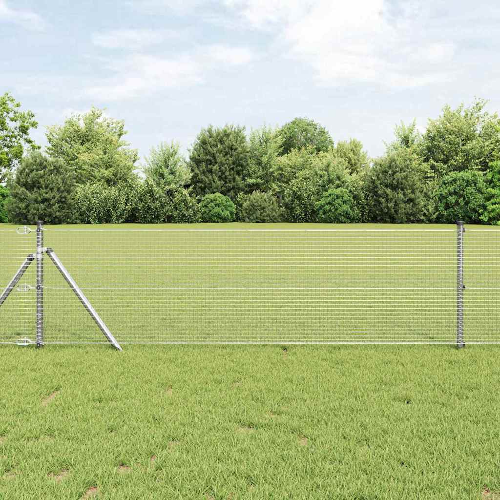 Temeljna zavarena žičana ograda 25 x 0,8 m (Š x V)