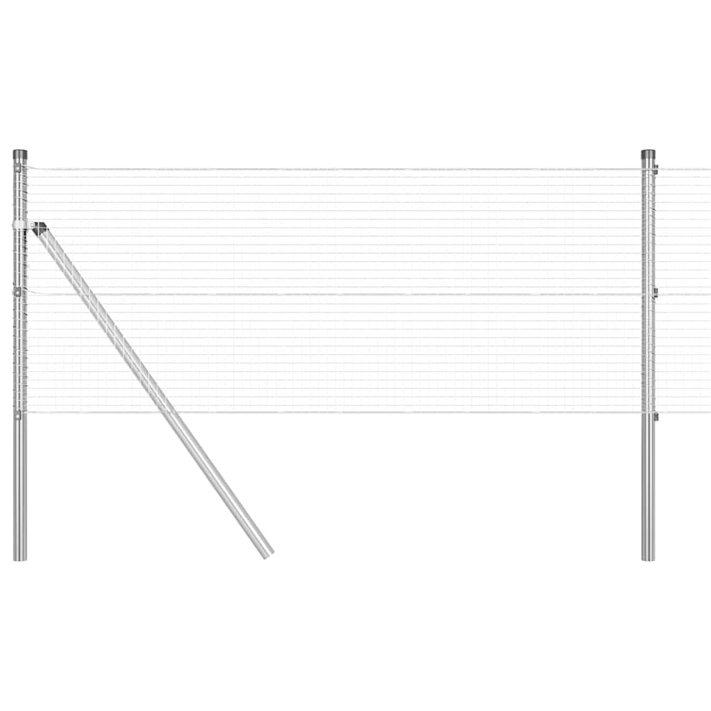 Temeljna zavarena žičana ograda 25 x 0,8 m (Š x V)