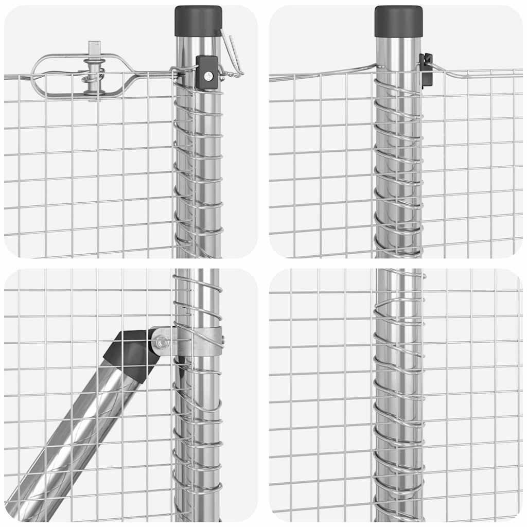 Temeljna zavarena žičana ograda 100 x 0,8 m (Š x V)