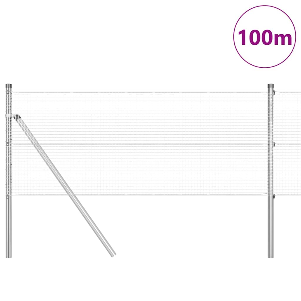 Temeljna zavarena žičana ograda 100 x 0,8 m (Š x V)