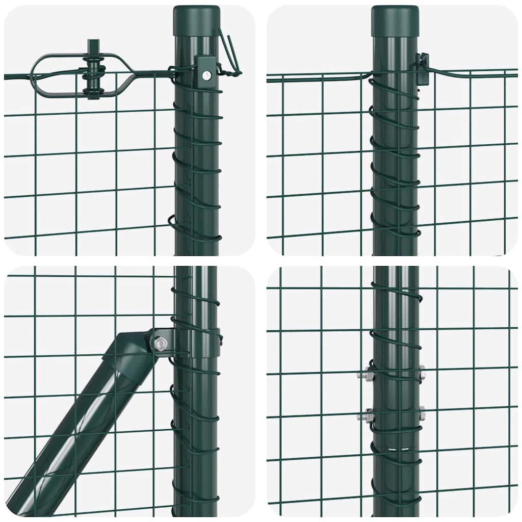 Stup za ogradu Čelik Zelena