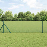 Stup za ogradu Zelena 50 x 0,4 m (12 x 12 mm mreža) Čelik i PVC