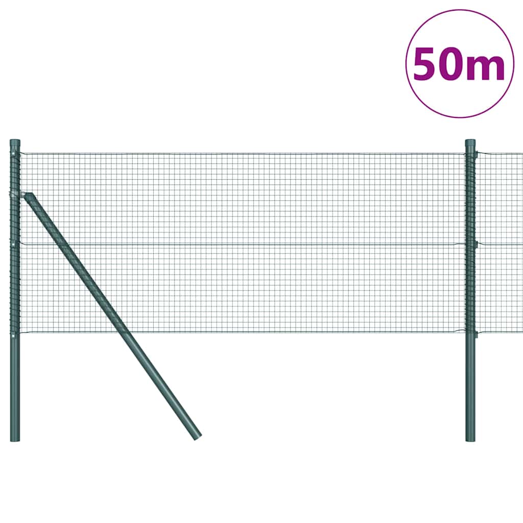 Temeljna zavarena žičana ograda 50 x 0,6 m (Š x V)