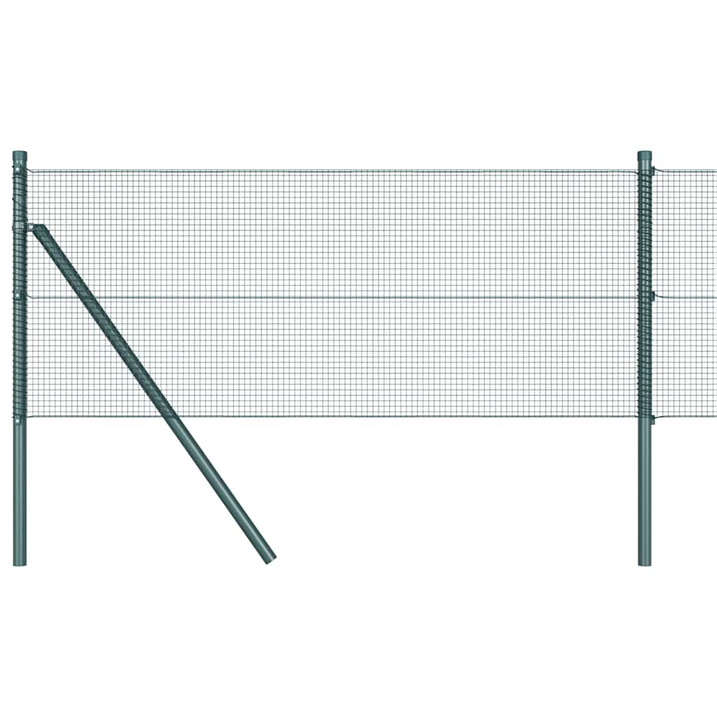 Temeljna zavarena žičana ograda 50 x 0,8 m Zelena Mreža