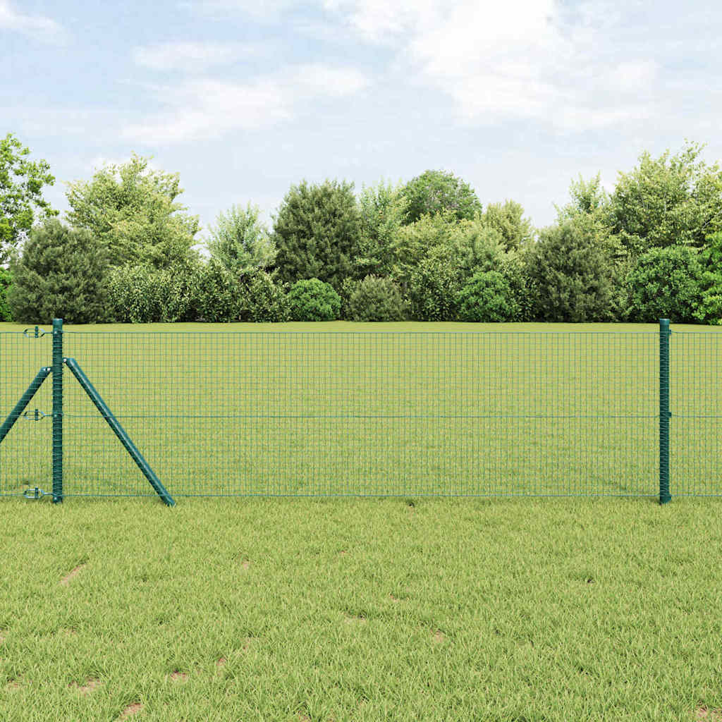 Temeljna zavarena žičana ograda 50 x 0,8 m Zelena Mreža