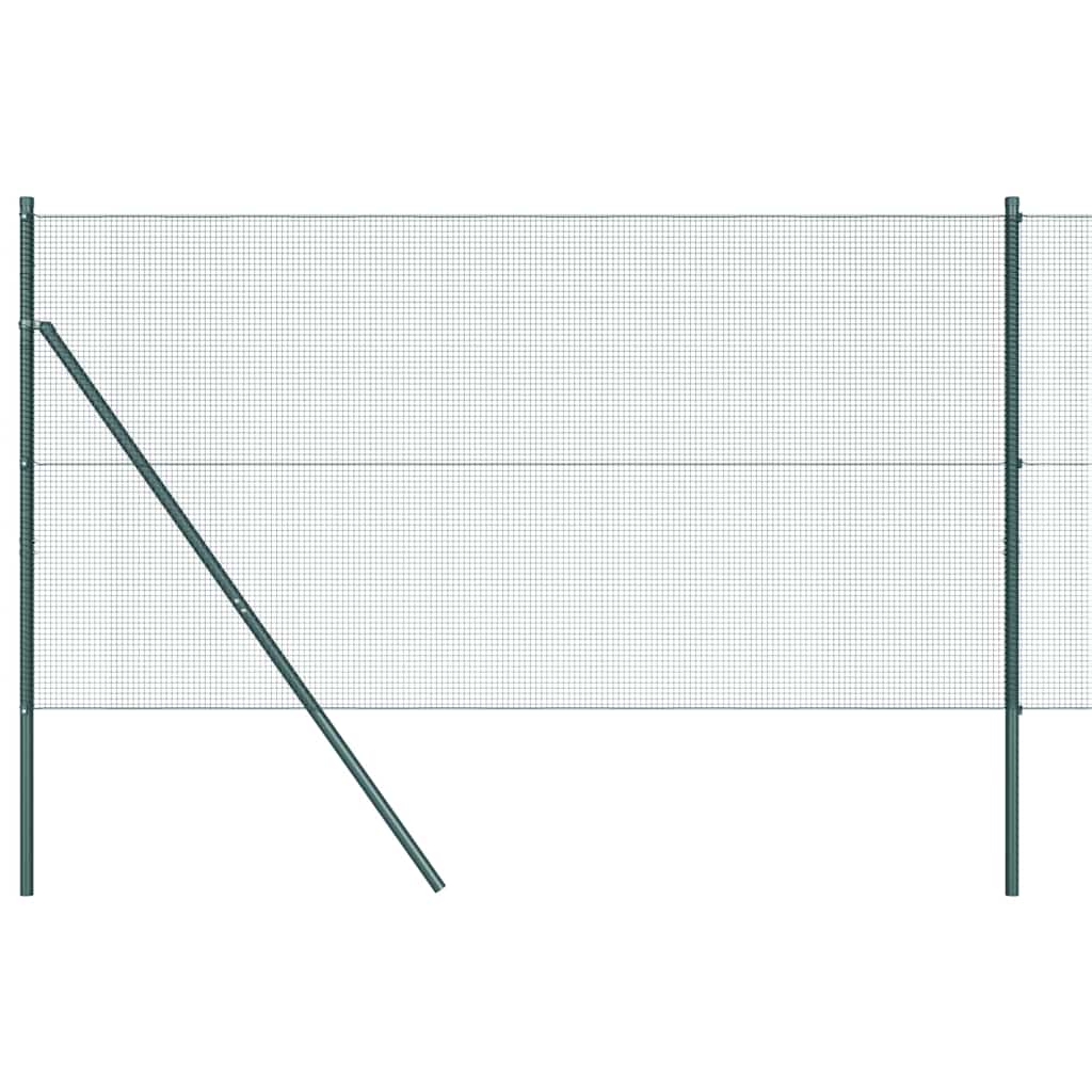 Temeljna zavarena žičana ograda 50 x 1 m Čelik premazan PVC-om