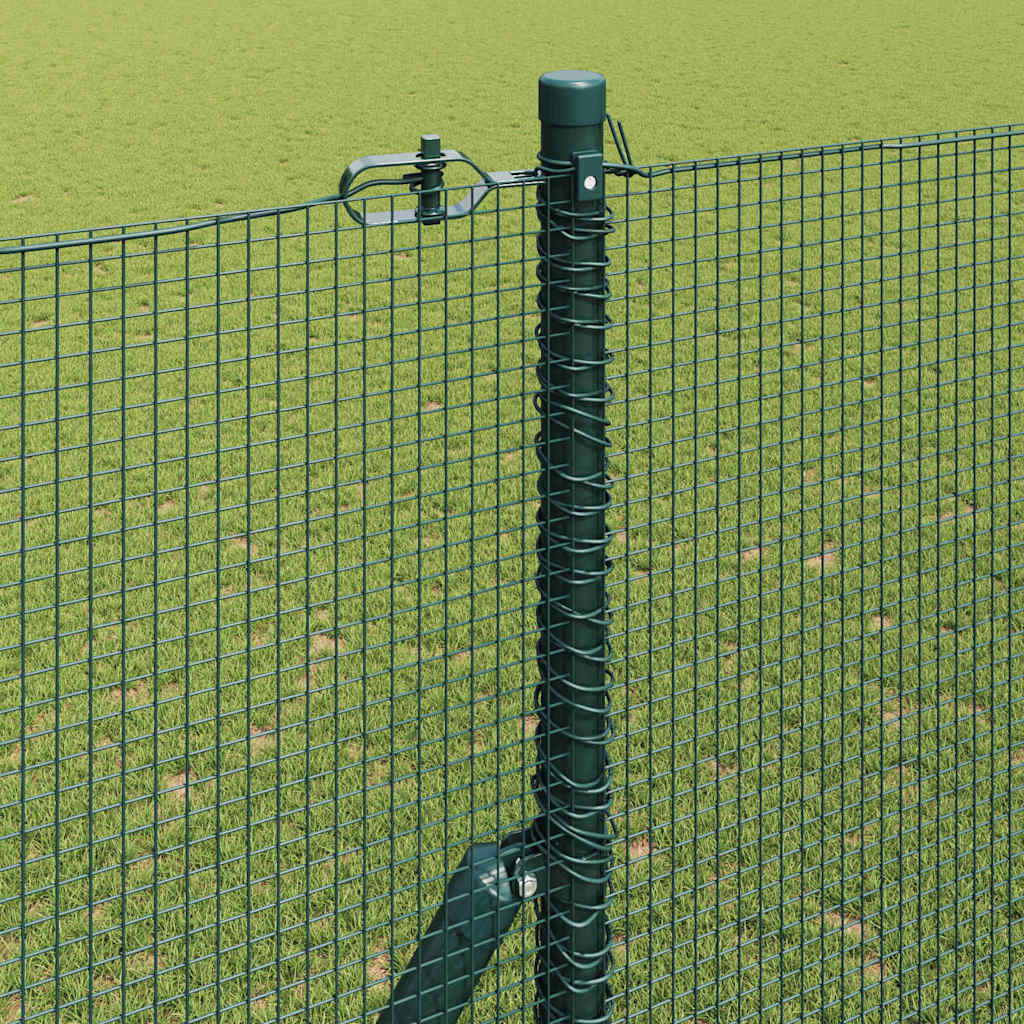 Temeljna zavarena žičana ograda 50 x 1,4 m Zelena Mreža