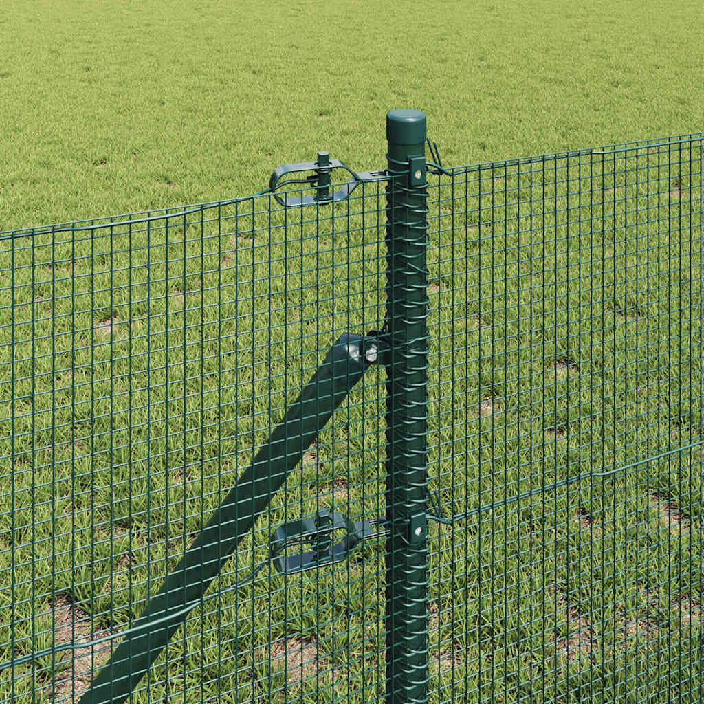 Temeljna zavarena žičana ograda 100 x 0,5 m Zelena Mreža