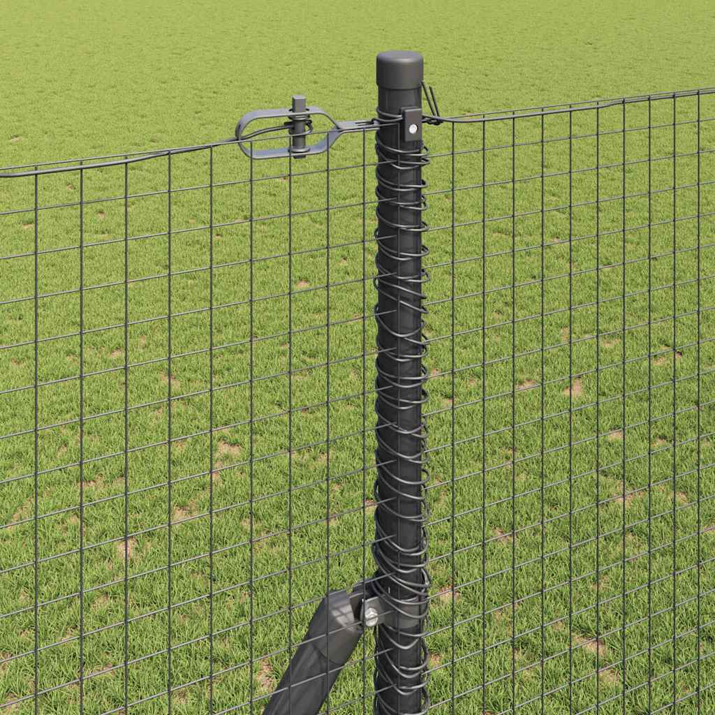 Stup za ogradu Čelik Siva