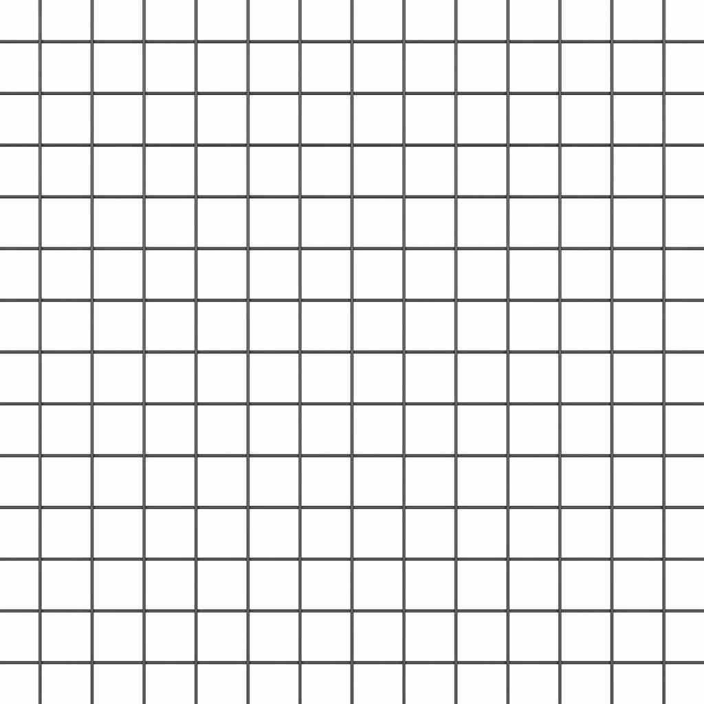 Temeljna zavarena žičana ograda 25 x 1,4 m Siva Mreža