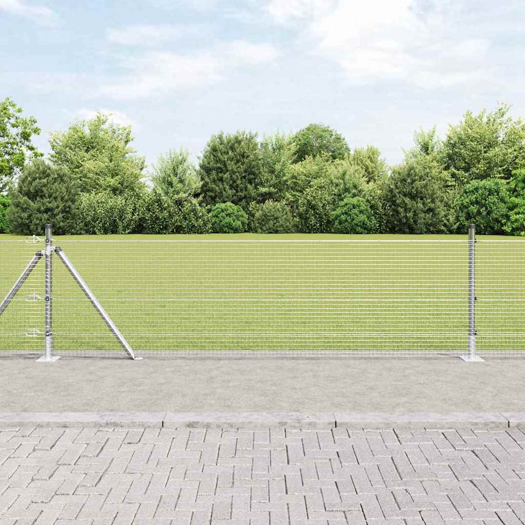Zavareno žičano ogradno mreža s betonskom podlogom 10 x 0,4 m