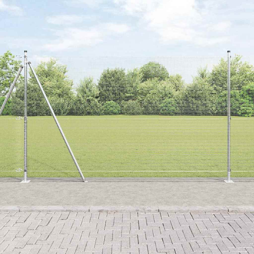 Zavareno žičano ogradno mreža s betonskom podlogom 10 x 1,6 m