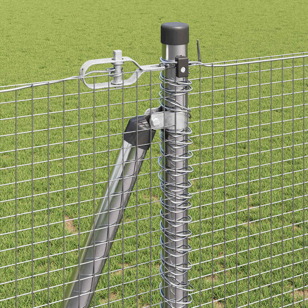 Zavareno žičano ogradno mreža s betonskom podlogom 25 x 1,2 m