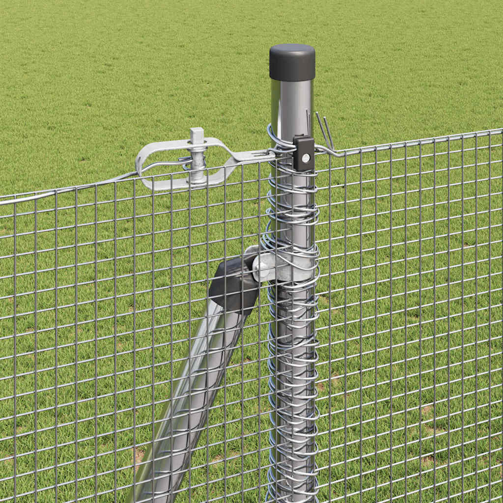 Zavareno žičano ogradno mreža s betonskom podlogom 25 x 1,4 m
