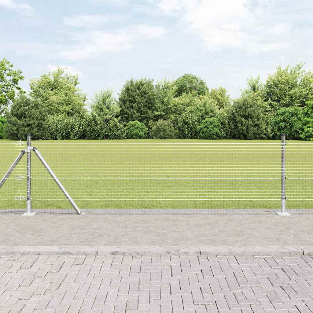 Zavareno žičano ogradno mreža s betonskom podlogom 50 x 0,5 m