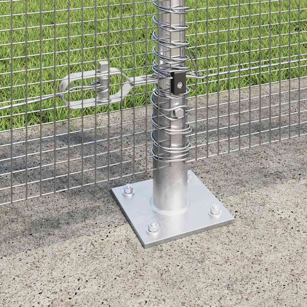 Zavareno žičano ogradno mreža s betonskom podlogom 50 x 1,2 m
