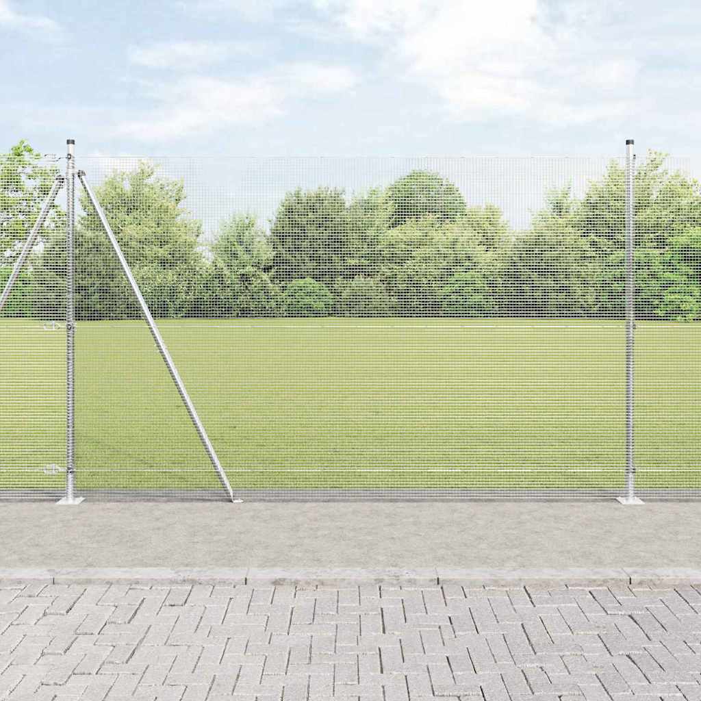 Zavareno žičano ogradno mreža s betonskom podlogom 50 x 1,4 m