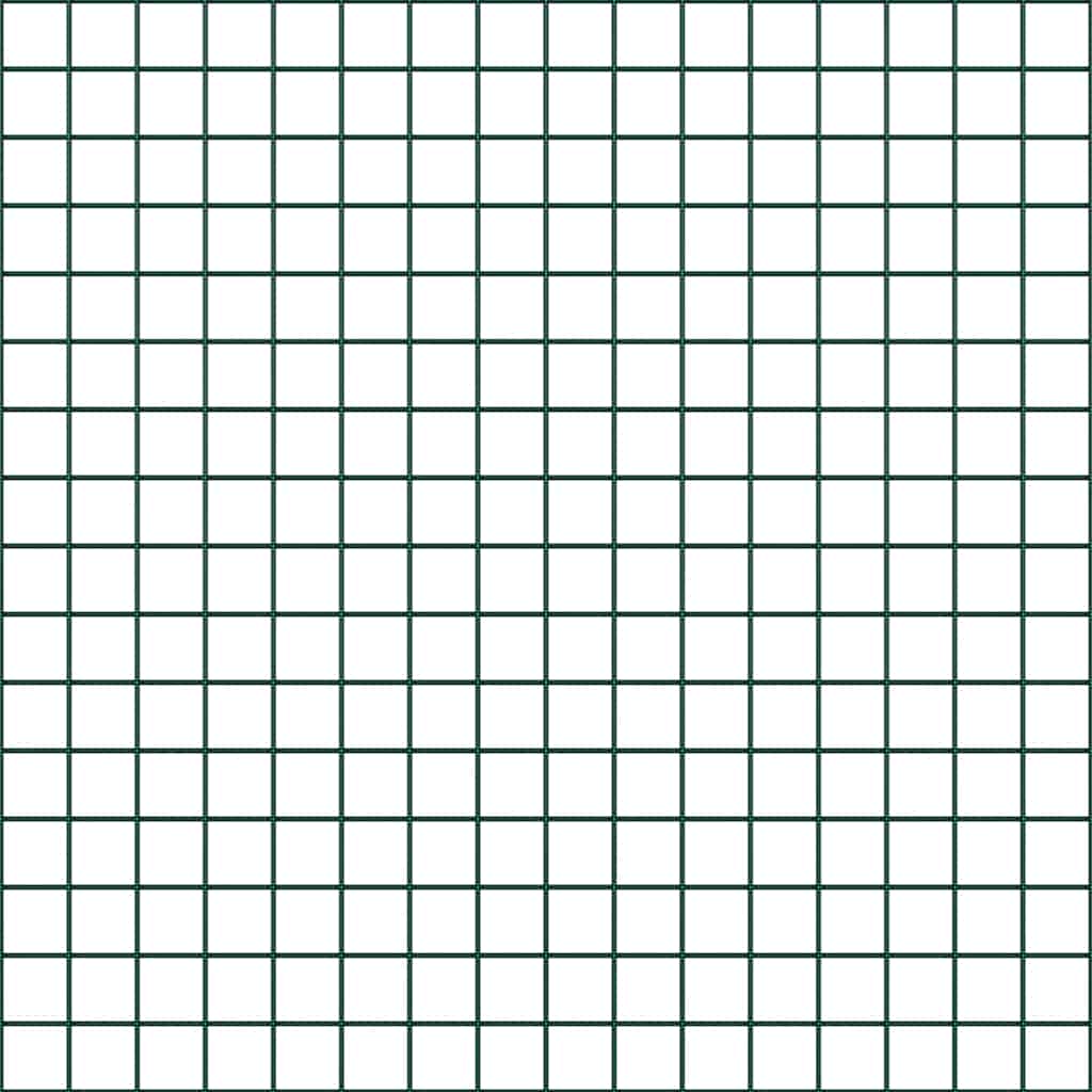 Zavareno žičano ogradno mreža s betonskom podlogom 100 x 0,5 m