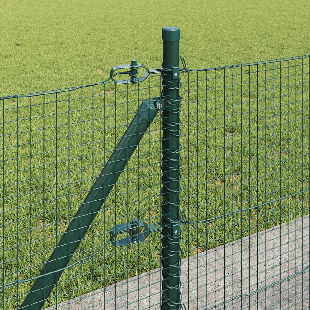 Zavareno žičano ogradno mreža s betonskom podlogom 100 x 0,5 m