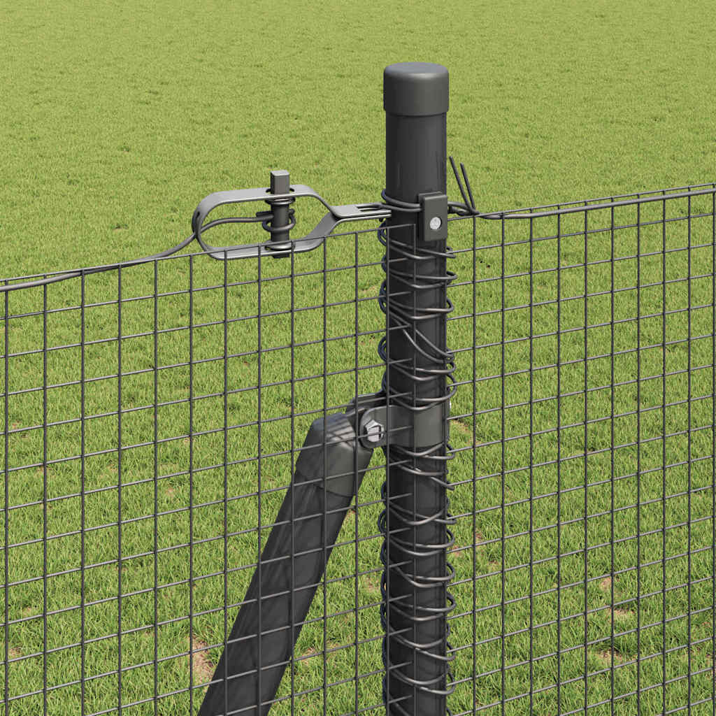Zavareno žičano ogradno mreža s betonskom podlogom 25 x 1,4 m
