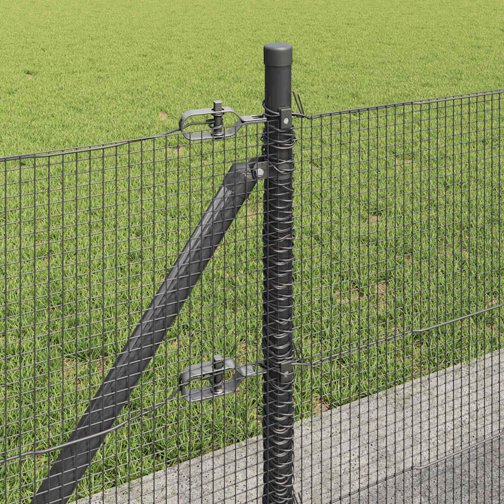 Zavareno žičano ogradno mreža s betonskom podlogom 50 x 0,5 m
