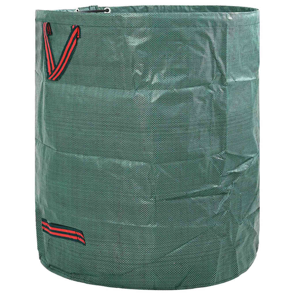Vreće za otpad u vrtu 12 pcs Zelena 45 x 45 x 76 cm