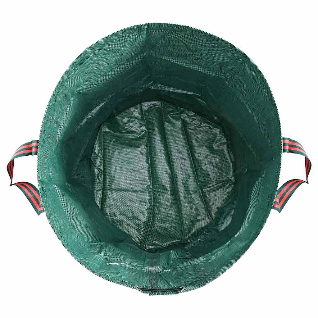 Vreće za otpad u vrtu 12 pcs Zelena 67 x 67 x 75,5 cm