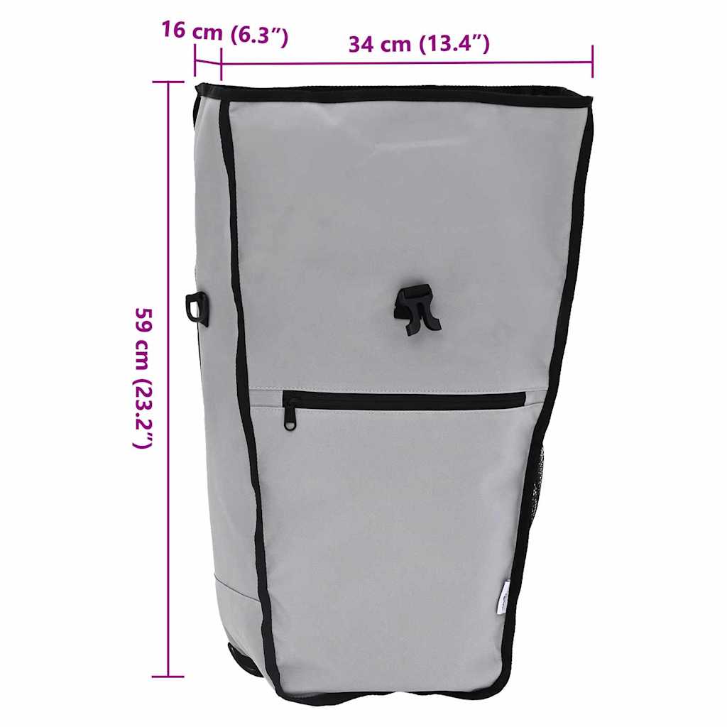 Torba za bicikl Siva 34 x 16 x 59 cm Poliester