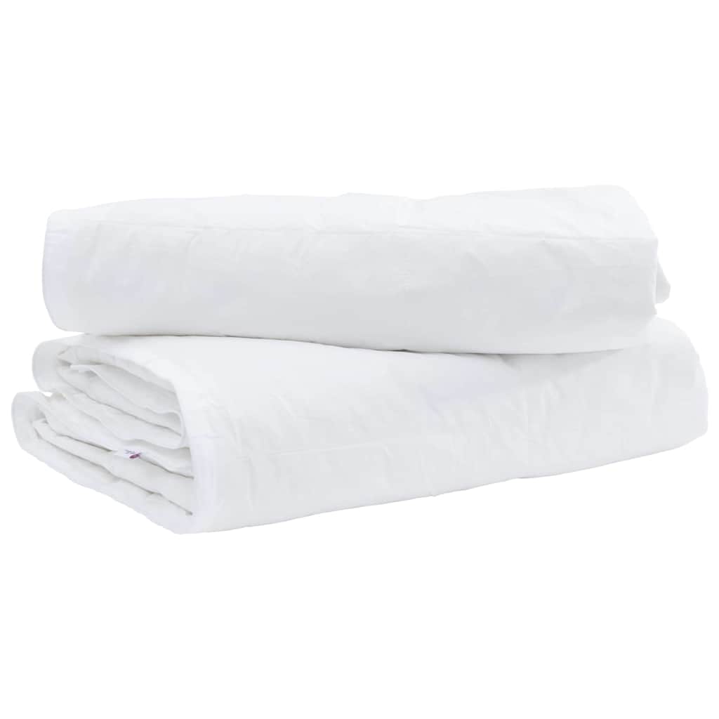 2-u-1 Punionica Bijelo 135 x 220 cm Perje