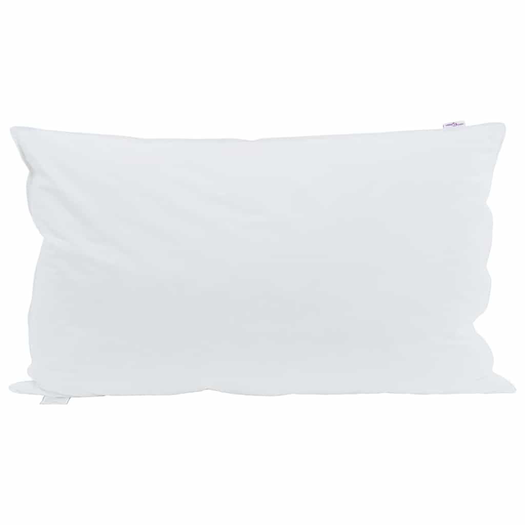 Jastuk s jastukom 2 pcs Bijelo 40 x 80 cm Perje