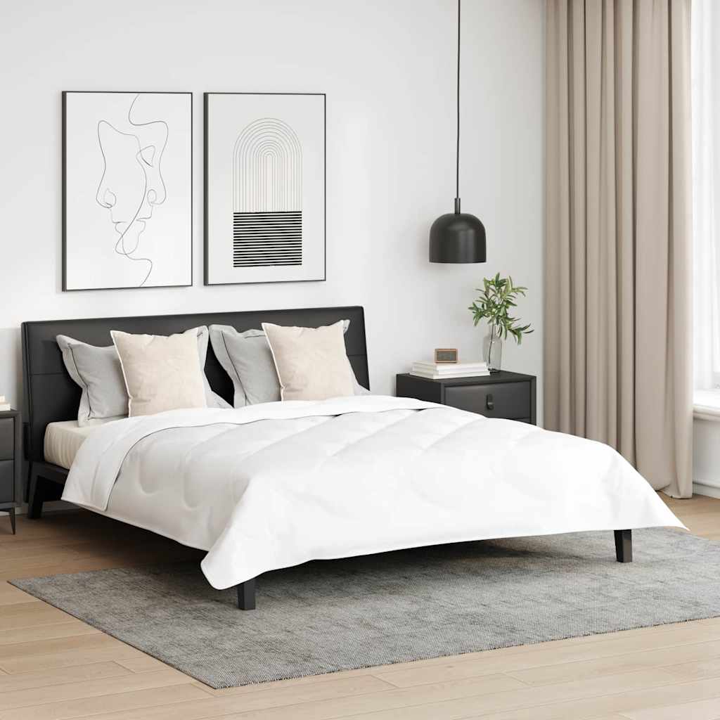 Jastuk s jastukom 2 pcs Bijelo 50 x 50 cm Perje