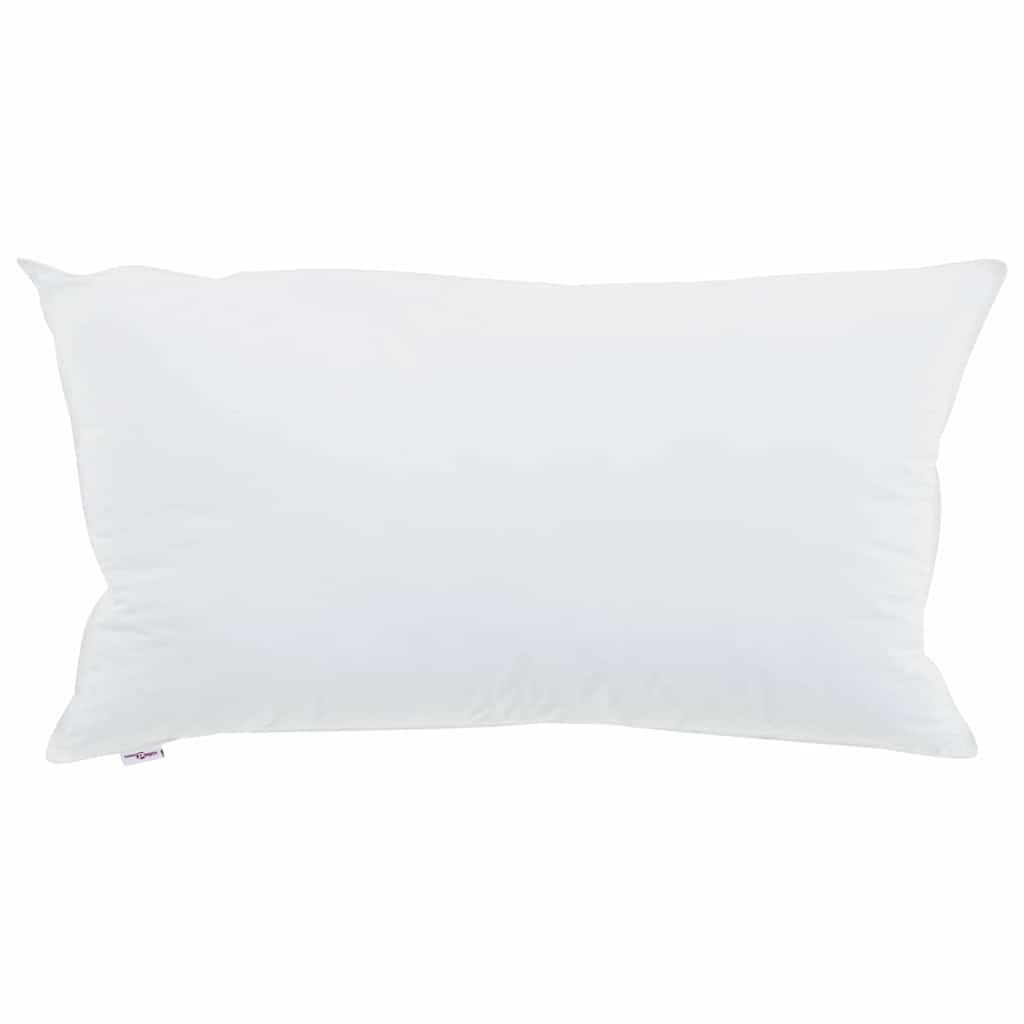 Jastuk s jastukom 2 pcs Bijelo 40 x 80 cm Pamuk
