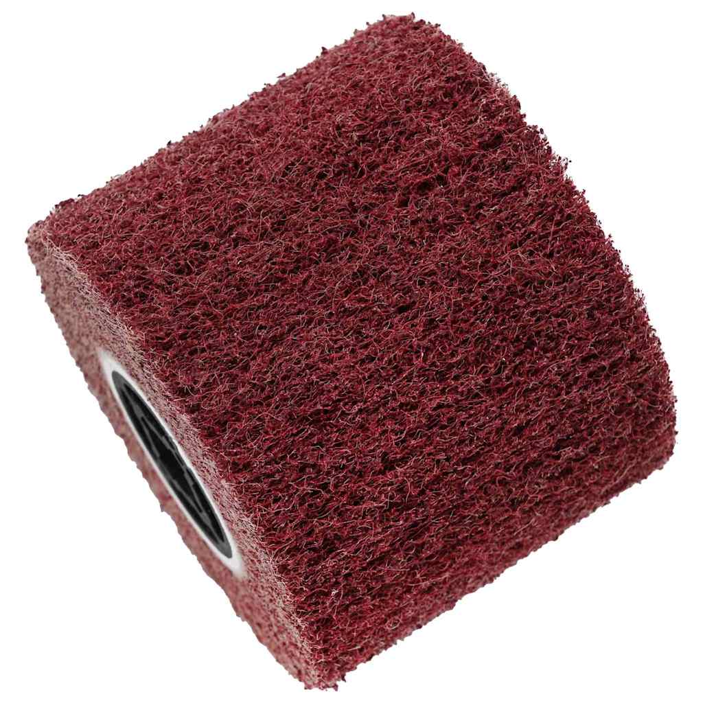 Brusni valjci 3 pcs Crvena 12 x 12 x 10 cm Sintetička vlakna