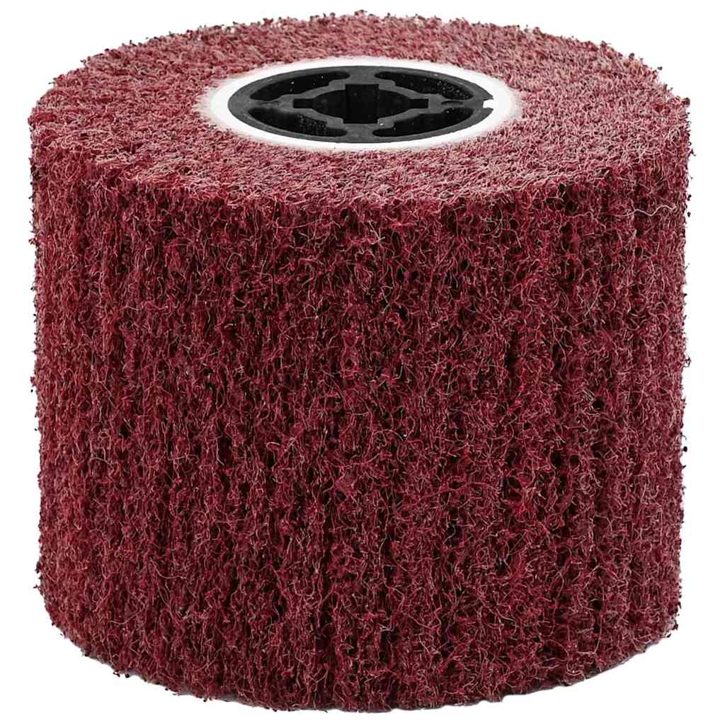 Brusni valjci 3 pcs Crvena 12 x 12 x 10 cm Sintetička vlakna