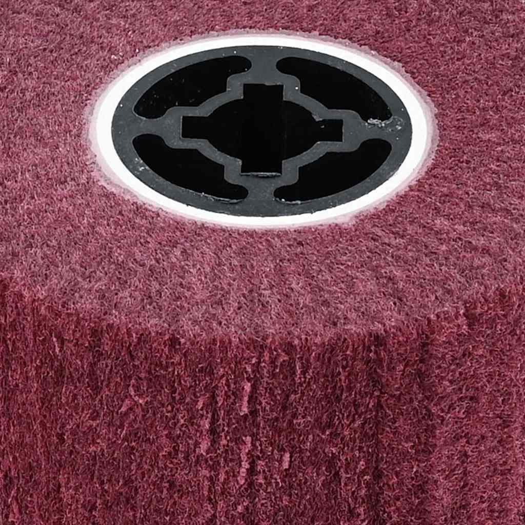 Brusni valjci 3 pcs Crvena 12 x 12 x 10 cm Sintetička vlakna
