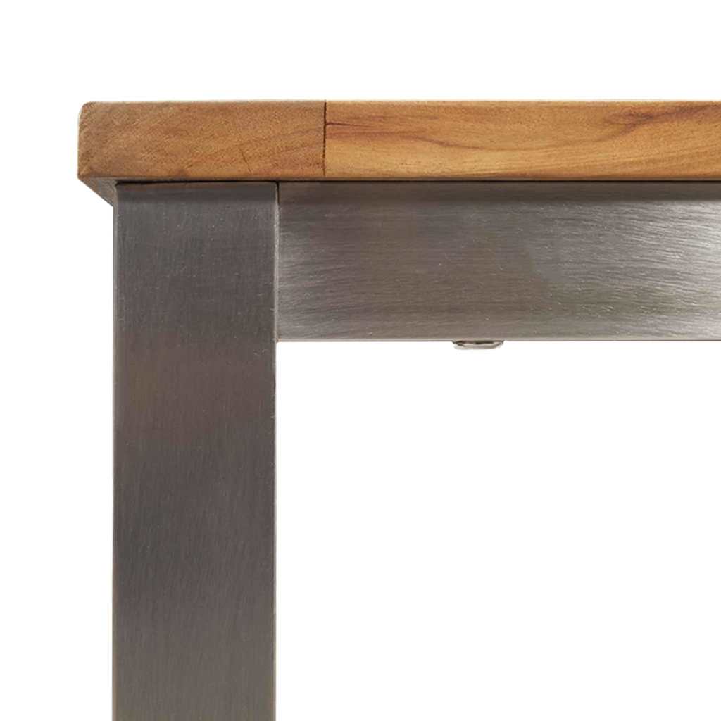 TrpezarijskiStol Smeđa 150 x 90 x 75 cm Čvrsto drvo akacije