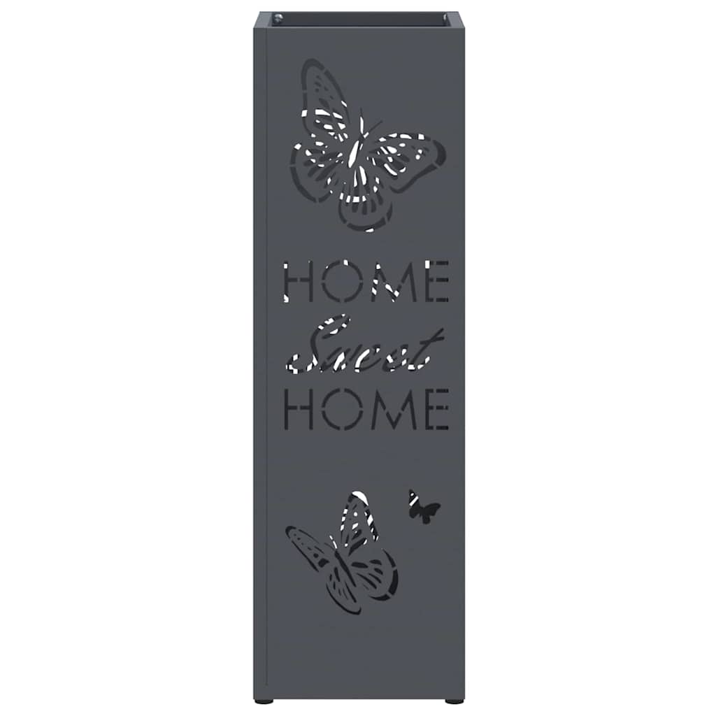 Stalak za kišobran Antracit 15,5 x 15,5 x 49 cm Metal