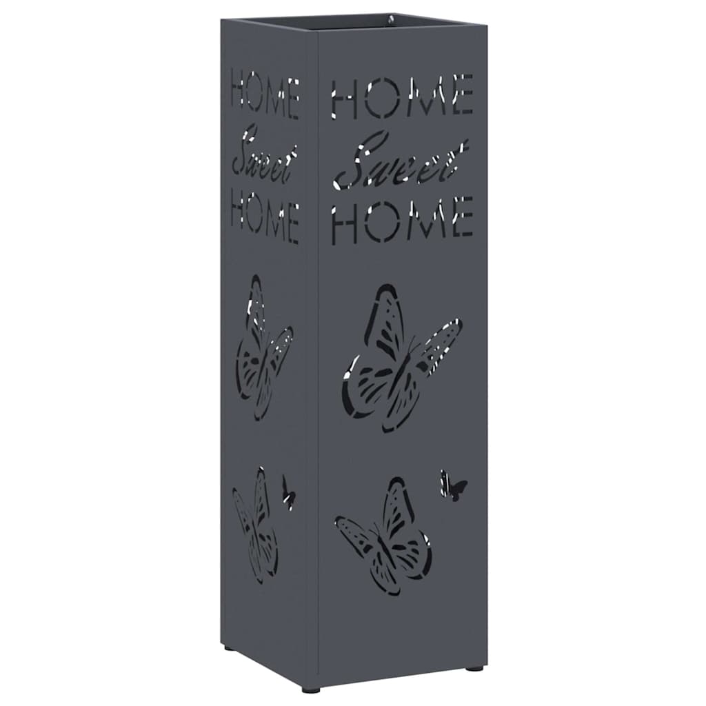 Stalak za kišobran Antracit 15,5 x 15,5 x 49 cm Metal