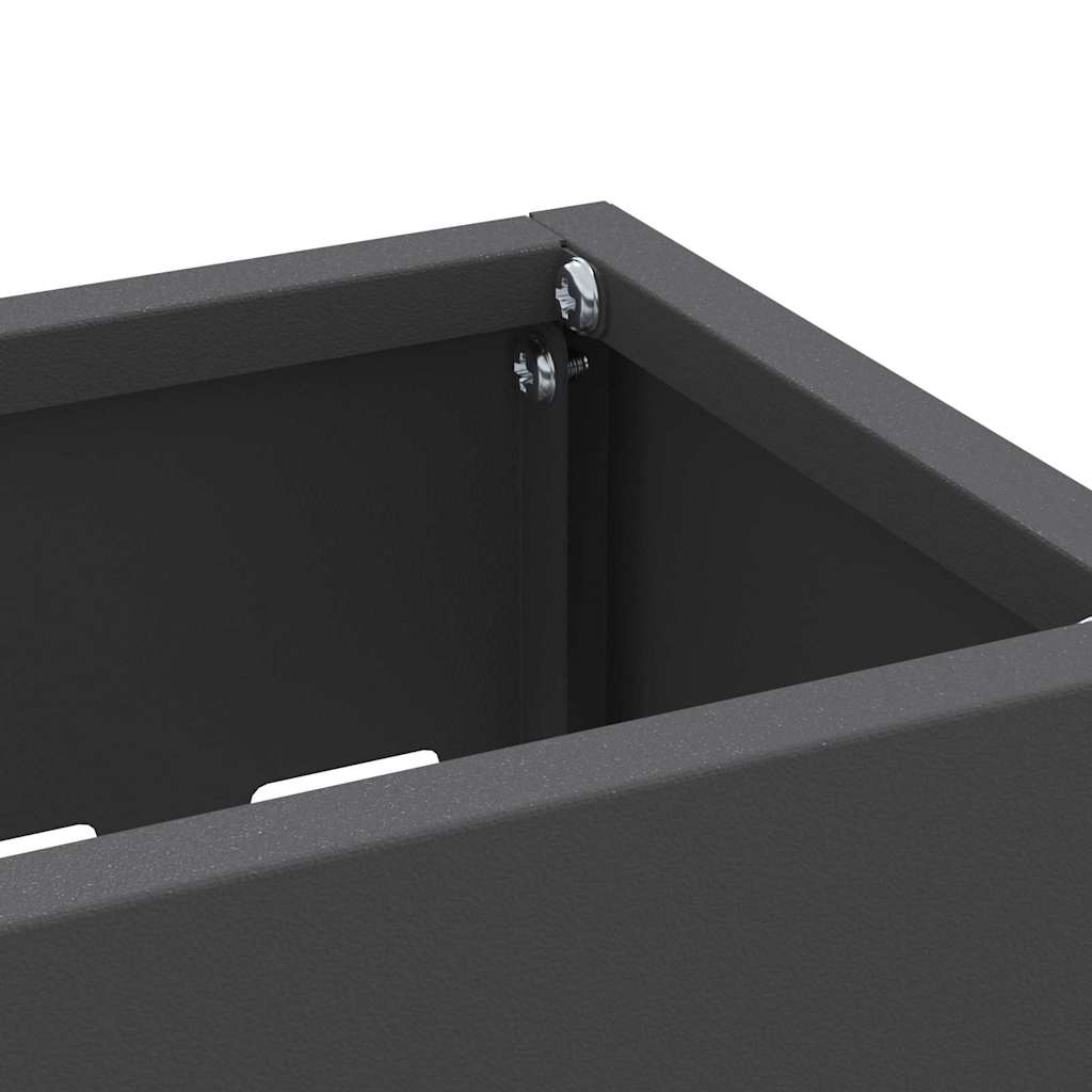 Stalak za kišobran Crna 28 x 12 x 41 cm Čelik