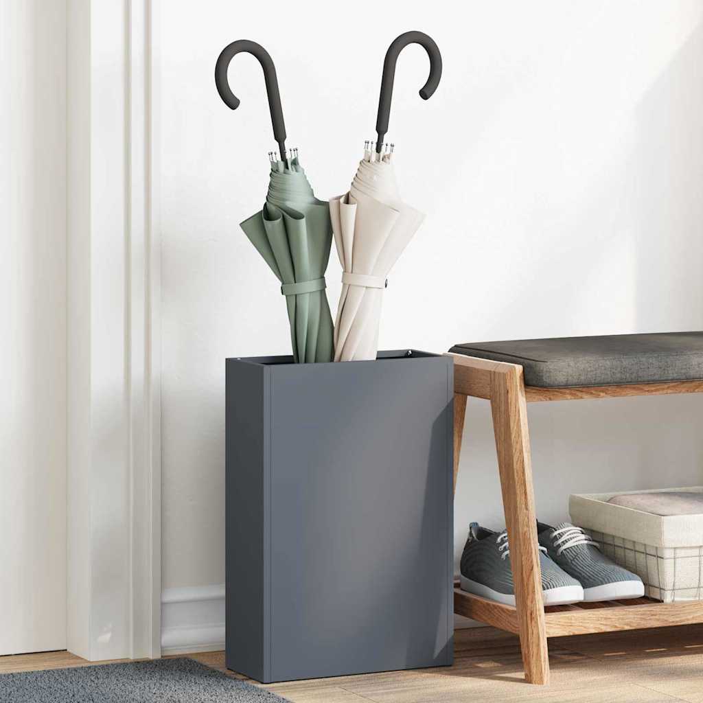 Stalak za kišobran Antracit 28 x 12 x 41 cm Čelik