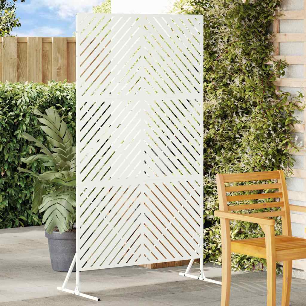 Zaslon za privatnost Bijelo 100 x 50 x 180 cm Čelik