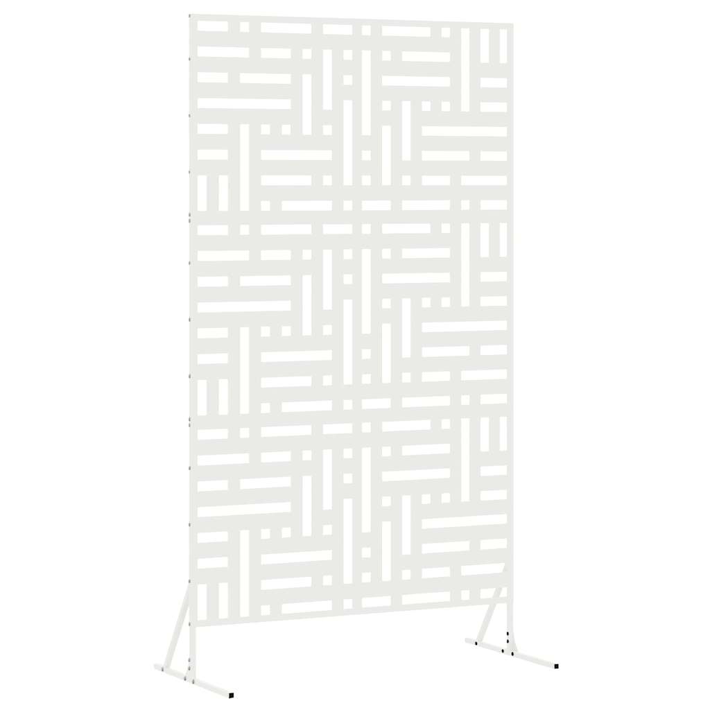 Zaslon za privatnost Bijelo 100 x 50 x 180 cm Čelik