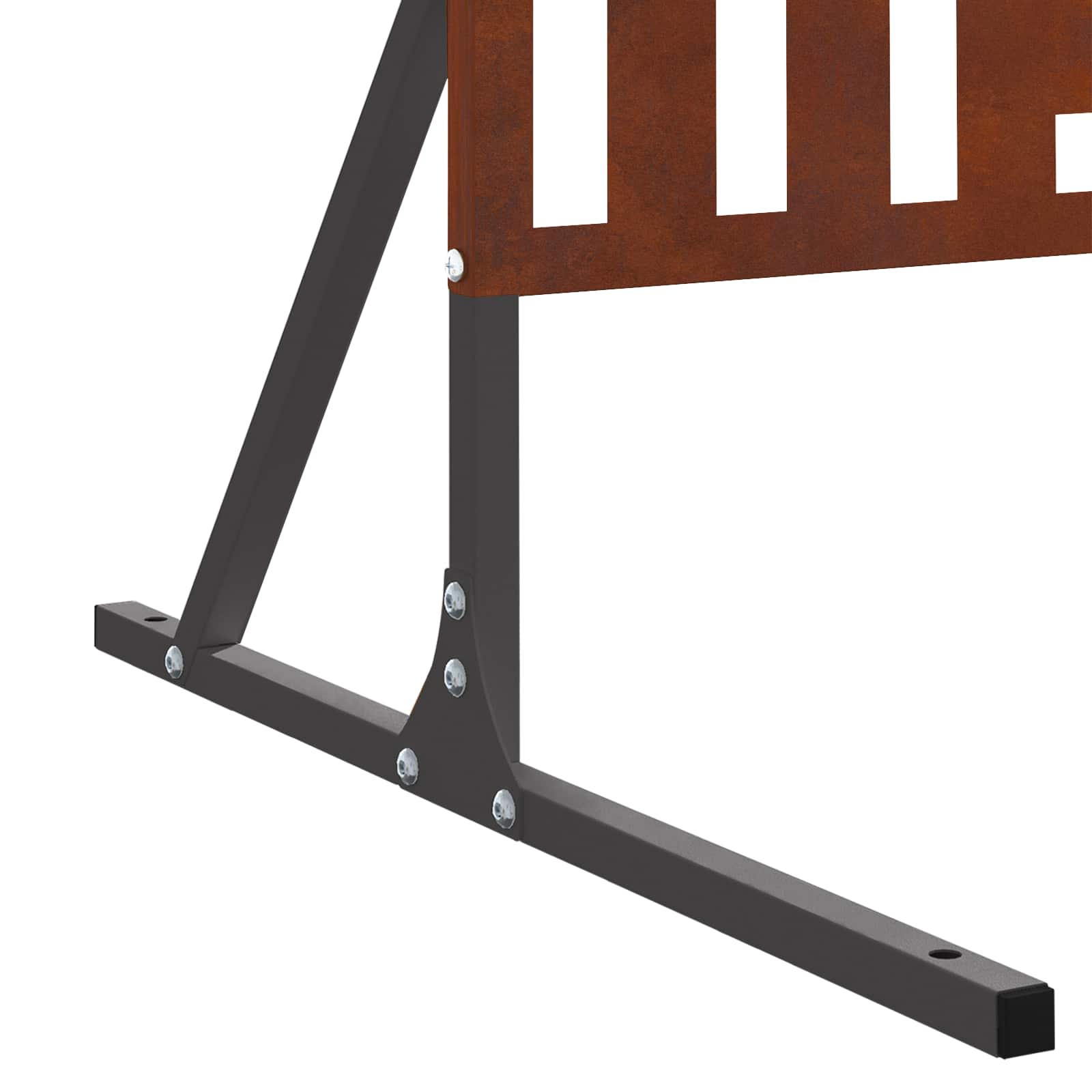 Zaslon za privatnost Siva 100 x 50 x 180 cm