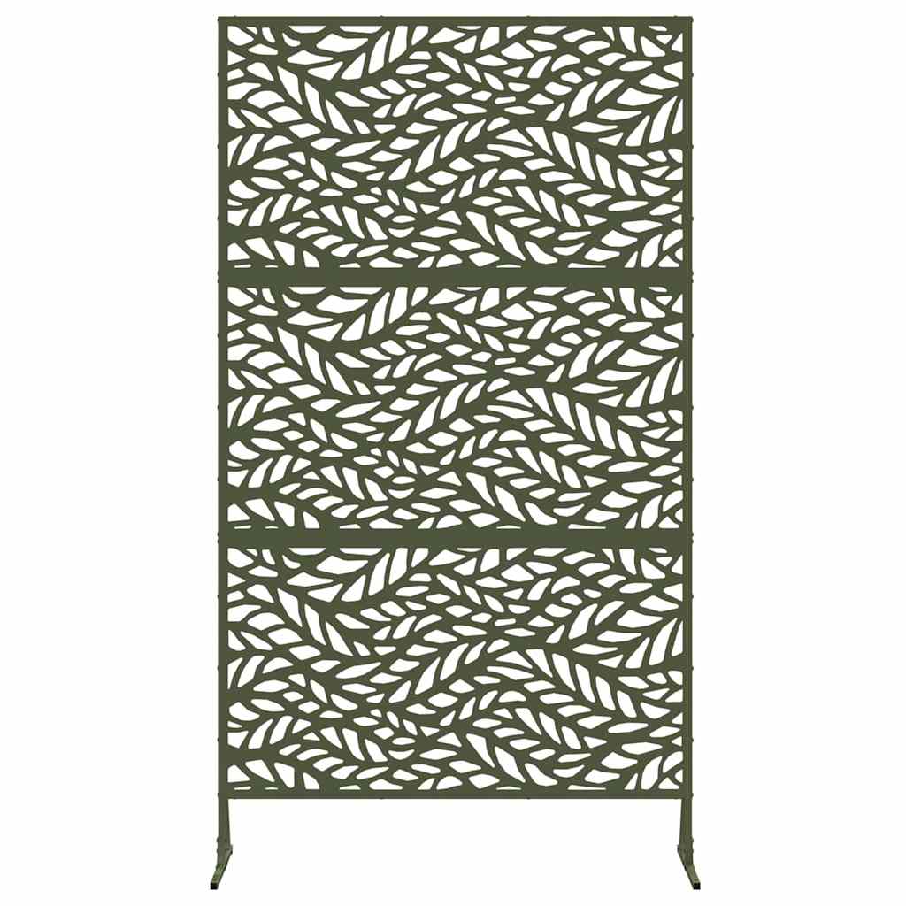 Zaslon za privatnost Maslinasta 100 x 50 x 180 cm Čelik